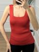 Knitted Classic Top/Red
