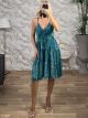 Silk Mini Dress Floral-2515/N4