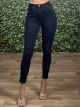 Push Up Cotton Pants-6380/Navy Blue