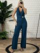 Jumpsuit Side Metal-6178/Petrol