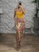Multi Summer Midi Skirt/Multi4