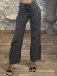 Leo Denim Pants-9034/Black