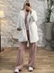Soft Fur Coat Sizes-21131/White