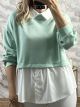 Soft Shirt Layers Sweatshirt/Mint