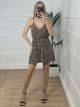 Print Playsuit/Leopard Small