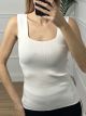 Knitted Classic Top/White