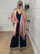 Metallic Kimono/Pink