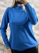Viscose Knitted Top-2375/Blue