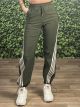 FourStriped Highwaist Pants/Khaki