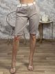 Cotton Belt Long Shorts/Beige