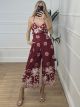 Zip Culotte Jumpsuit/Burgundy