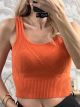 Viscose Braids Top-20031/Orange