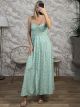LittleFlowers Βuttons Maxi Dress/Veraman