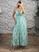 GoldenThread Boho Maxi Dress-8268/Veraman