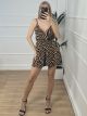 Print Playsuit/Zebra Beige