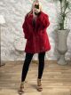 Super Thick Soft Fur Coat-2009/Red