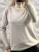 Viscose Knitted Top-2375/Vanilla