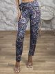Highwaist Elastic Multi Pants-161011/Multi3