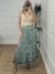 BOHO Skirt-6025/Petrol