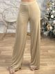 Golden Elastic Pants