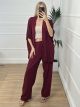 Kimono Set/Burgundy