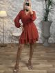 Mini Muslin Dress-3045/Ecai