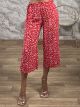 Multi Paperbag Zip Kilot/Red Little Flowers