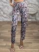 Highwaist Elastic Multi Pants-161011/Multi2