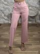 SuperHighwaist Belt Elastic Pants-3121/Pink