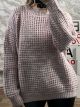 Oversized Sweater-2260/Pink