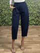 Cotton Alladin Pants/Navy Blue