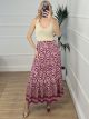 BOHO Skirt-6025/Magenta