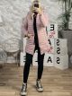 Double Fur Jacket-7609/Pink