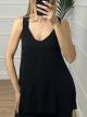 Oversized Back Top/Black
