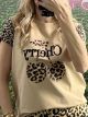 Cherry Animal T-Shirt/Camel