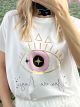 Pink Eye T-Shirt/White