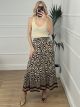 BOHO Skirt-6025/Black