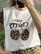 Cherry Animal T-Shirt/White