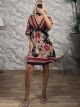 Floral Mini Dress-504462