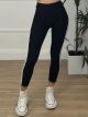 Cotton Leggings Stripes/Black