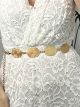 Metallic Belt/Double Circles