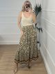 BOHO Skirt-6025/Khaki