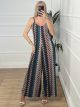 Summer Elastic Jumpsuit/Woven-1