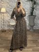 Maxi Muslin Print Dress/Leo-Small2