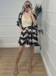 Kimono Shorts Set-NEW/Black