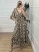 Silk Dress-21-9/Black