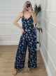 Elastic Jumpsuit-NEW/Floral-10