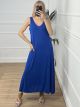 Ve Elastic Rip Dress/Blue Royal
