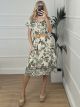 Kippur Belt Dress/Khaki