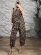 Leopard Alladin Pants Set-3350
